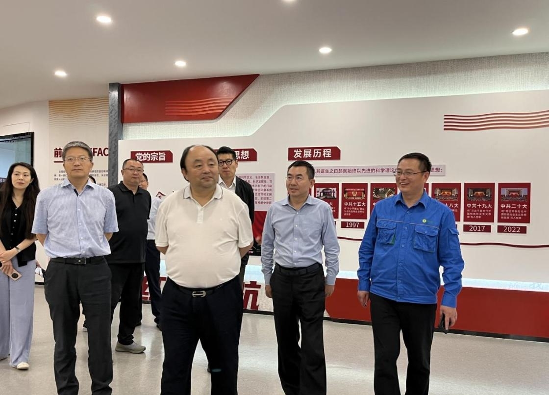 北京国资公司党委书记、董事长岳鹏调研IM电竞海宁扩建项目