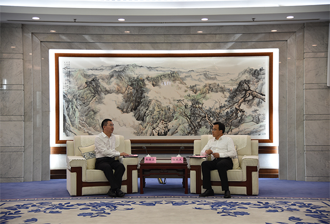 IM电竞集团董事长乔德卫拜会济南市政府领导